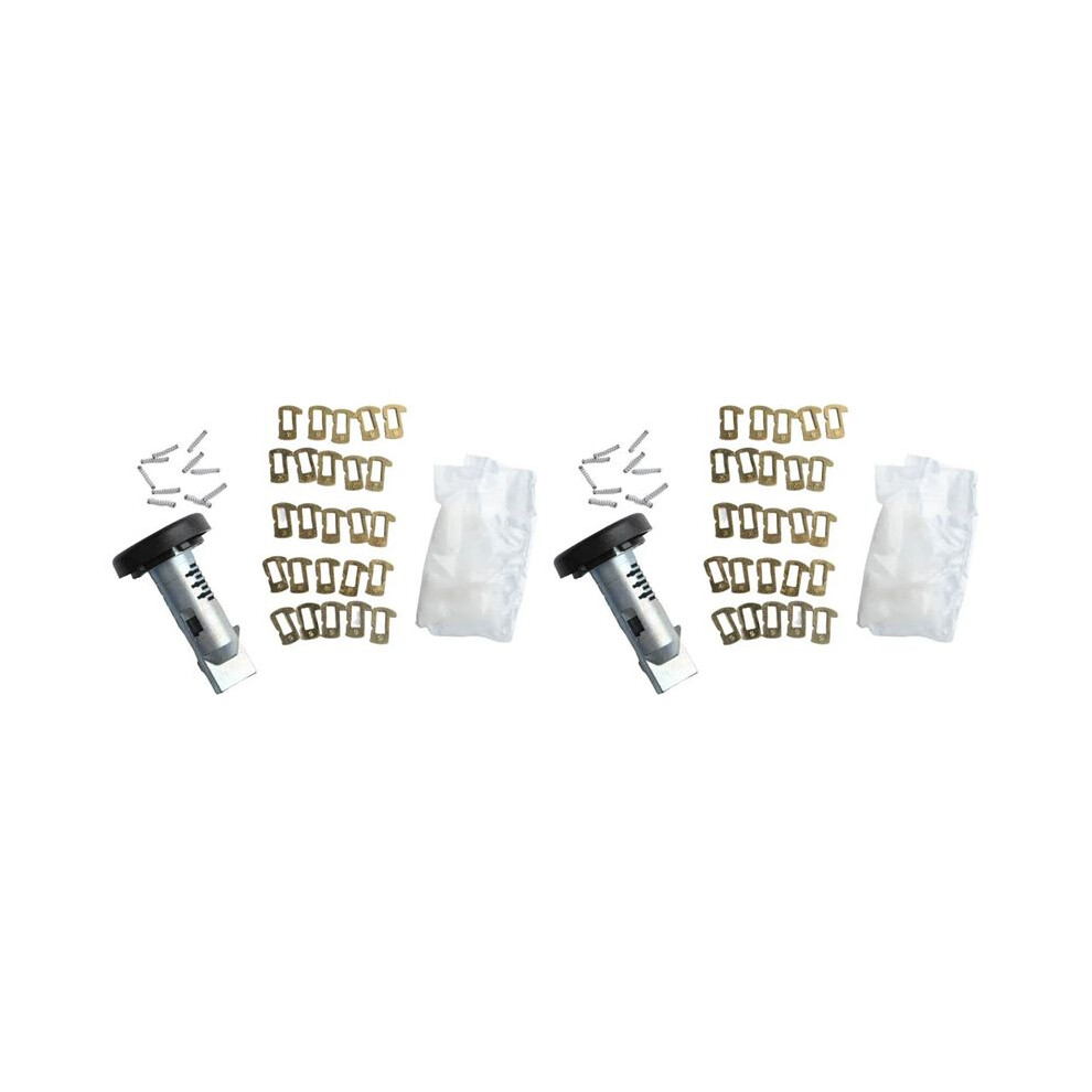 2X 15794826 Lock Door Lock Cylinder For Express Van Suburban Savana 15919460 19120038 25756079 4713168264448