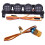 2 Pcs Multi-Function LED Lamp Strobing-Blasting/Flashing/Rotating Light, Yellow & Black 1