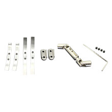 1set Steel Shock Absorption Leaf Springs Suspension for WPL D12 B14 B24 B16 B36 & 1set Upgrade Metal CVD Drive Shaft