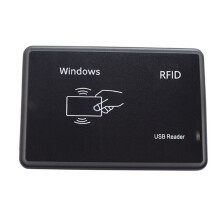 2X RFID-Smartcard-Lesegerät mit USB-Anschluss, 13,56-MHz-IC-Karte, Kontaktlose Empfindlichkeit, Unterstützt Windows-System Linux