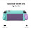 Replaceable Grip Case for   2 for NS2 GripCase Ergonomic Protective Case Anti-Slip Gaming Handheld Shell 4