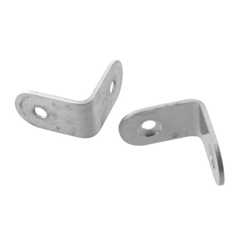 SODIAL(R) 10 Pcs 25Mm X 25Mm Renfort D'Angle Conjoint Angle Droit Support 2