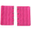2 Pcs Dames 3 x 4 Crochet Bra Extenseur Sangle Extention - Violet 4