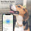 Protective Case Compatible for AirTag 2021, 4 Pack Silicone Dog Cat Collar Pet Loop Holder,  Anti-Scratch 4