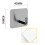 Stainless Steel Single Hook Perforated Bathroom Coat Hook Storage Wall Towel Hook Kitchen Hook 4pcs 3