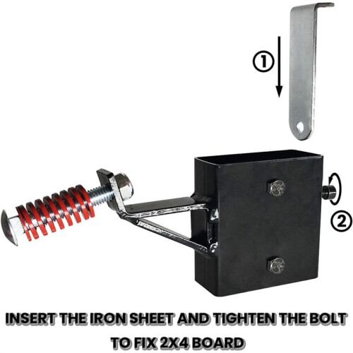 Target Hanger Target Stand Base Adjustable Height Steel Post AR500 Steel Gong Targets Conversion Adapter 2