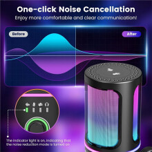 Microphone de Jeu Ă Condensateur USB avec Filtre, Suspension Antichoc et ContrĂ´le de Gain pour le Streaming PC, les Jeux et les Podcasts.