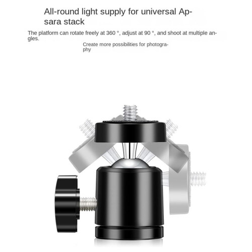 C Tripod Clamp Desk Mount Light Stand with 1/4In   Table Fixture Adjustable Camera Tabletop Bracket Stand 2