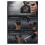 Universal Quick Release Side Handle Grip Wooden Handle with 1/4"Thread Holes Cold Shoe for DSLR Camera Camera Cage B 3