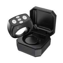 Ring Mobile Phone  Remote Control  Charging Case Camera Remote Shutter for Remote E-Book Page Turning A