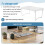 Acrylic Transparent Desktop Storage Box Student Dormitory Office Storage Rack Household Foldable Heightening Rack 4