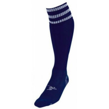 (7 UK-11 UK, Royal Blue/White) Precision Unisex Adult 3 Stripe Pro Football Socks