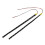 2X Bande Neon Eclairage Flexible Lampe 15 LEDs 30CM Etanche Orange 1