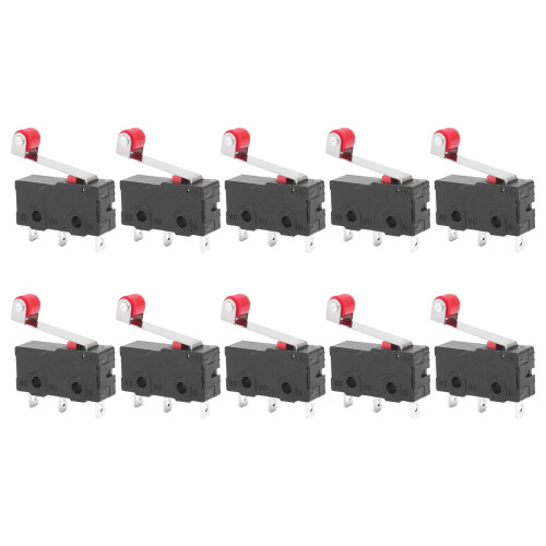 10 pezzi  Micro-Limit- Leva Braccio Leva SPDT Snap Action LOT
