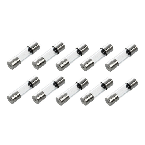 10 St Fast Blow Type GlasröR SäKringar 5X20Mm 250V 2Amp