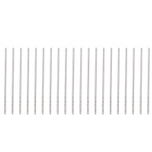 20 x Foret En Metal Spirale de Tige Droite du Diametre de 0.5mm