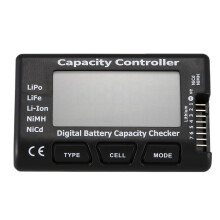 CellMeter - 7 Digital Testeur Checker de Capacite de la Batterie pour LiPo LiFe Li-Ion Nicd NiMH
