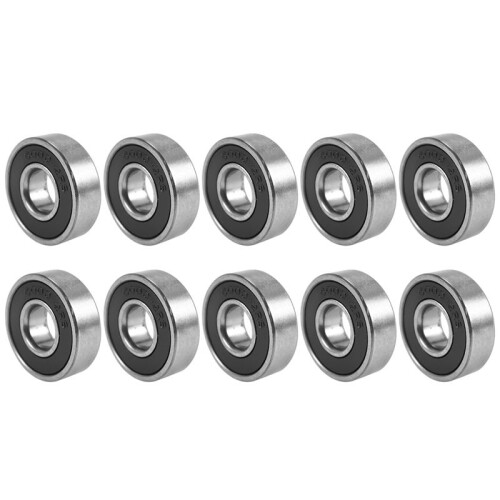 10Pcs 6000RS Shielded Deep  Radial  Bearings 10mmx26mmx8mm