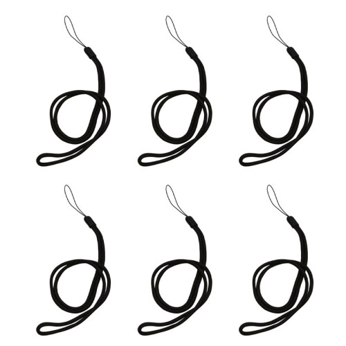 6X Nylon Cord Braid Cord for Camera Necklace Black