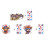Benutzerfreundlicher, statisch haftender-1511 dreiteiliges Set 1
