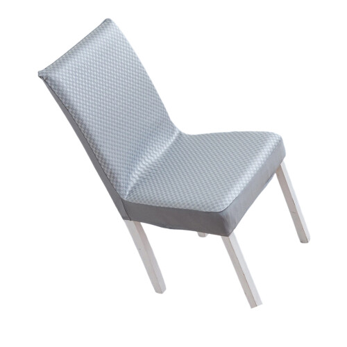 Modern Checkered Slipcovers For Chairs Polyester Fabric Stay-B