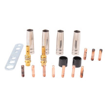 19Pcs Nozzle Contact Tips Holder for Mig Torch Contact Semi-Automatic Welding Tool for 15AK Welding Torch