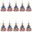 250. Jahrestag Ornament, bruchsicherer-B 10 1