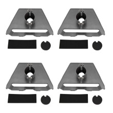 4X för Starlink Gen 3 Röradapter Rundrörsadapter Stolpemonteringsfäste för Starlink V3-Plåttakmonteringstillbehör