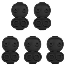 5X Silicone Charging Port Waterproof Dustproof Protective Cover for Model 3 2017-2020 Model Y-Eur Version