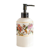 Elegante keramische zeepdispenser met ouderwetse-mandi3