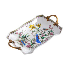 Classical European Themed Porcelain Centerpieces-Birds praying