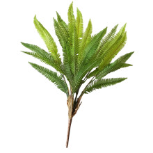 Realistic Plastic Fern Artificial Plastic Green Plant-23 leaves