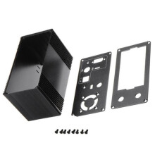 Aluminum Alloy Multiple Interfaces DIY Shell Kit for XYH3606 CNC  Buck Boost Converter, Only Case