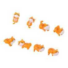 Delicate Plastic Kitten Beeldje Creatief Miniatuur Landschap