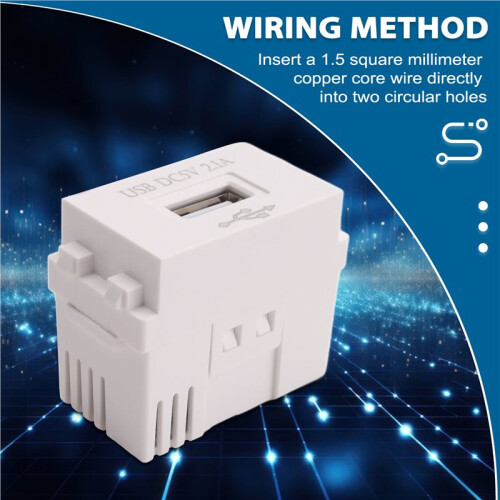 Mobile Phone Charging Panel USB Power Module 220V Socket 5V Transformer 2.1A USB Charging Power Socket Switching Adapter 2
