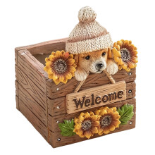 Animal Themed Resins Plant Pot With Drainage Hole Unique-4
