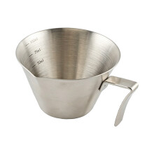 Ergonomic Handle Coffee Measuring Cup With Spout And Visible
