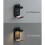 2X Reading Wall Light with USB Port Charging  Rack Bedside Lamp with  -Black 6