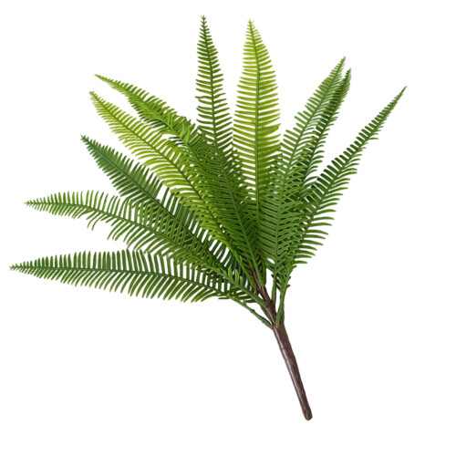 Simulation Green Plant Artificial Plastic Fern For-11 leaves