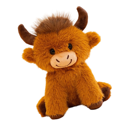 Capricious Afstuderen Thema Schotse Koe Pluche Pop 25Cm-1