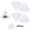 Les protecteurs de plantes transparents forment des mini serres 1