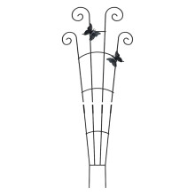 Iron Plant Trellis for Climbing Plant Indoor-2 butterflies