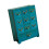 Boîte de bureau en bois polyvalente à 9 sections, pour-Bleu 1