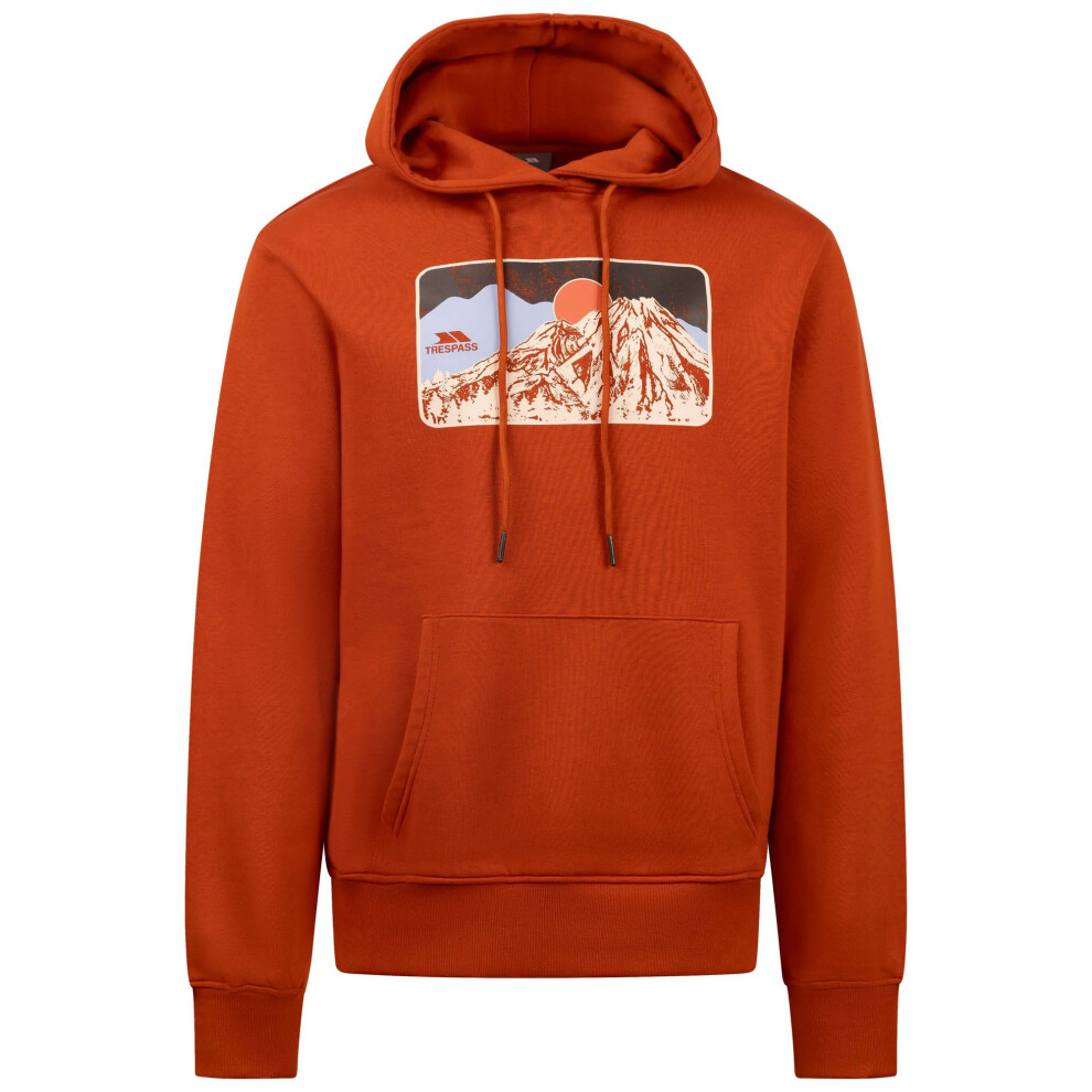 Trespass Mens Norton Mountain Hoodie Orange