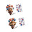Washable And Efficient Window Sticker-1504 two piece set 1