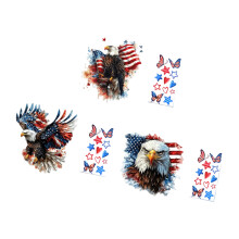 Functional Static Window Decoration Set-1509 three piece set