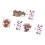 User Friendly Static Cling Decal Patriotic-1511 three piece set 1