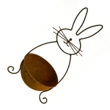 Artistieke Distressed Cats Planter Elegante handgemaakte ijzeren