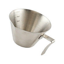 Stainless Steel Coffee Measuring Cup With Pour Spout And