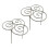 2Pcs Decorative Plant Holder For Tomatoes Roses Cucumbers-S 1